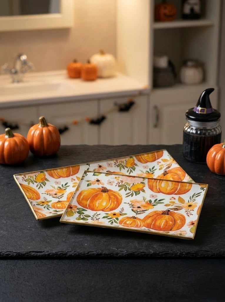 Diseño "Calabazas naranjas"