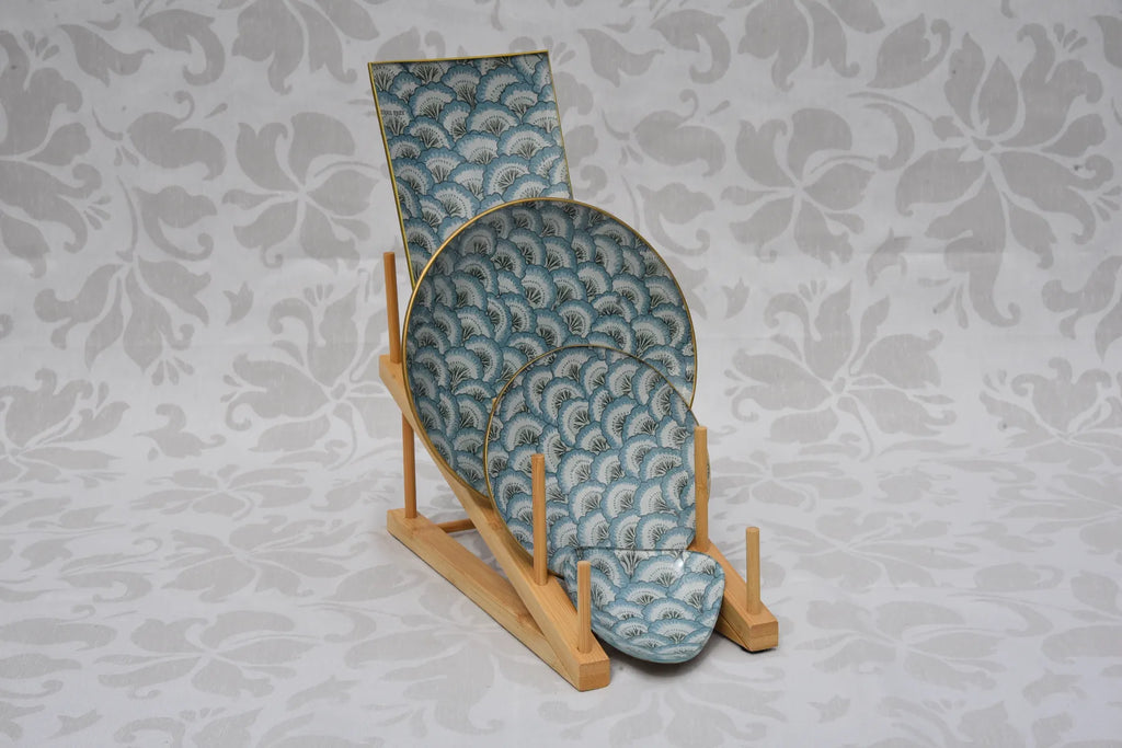 Diseño "Abanicos Azules"