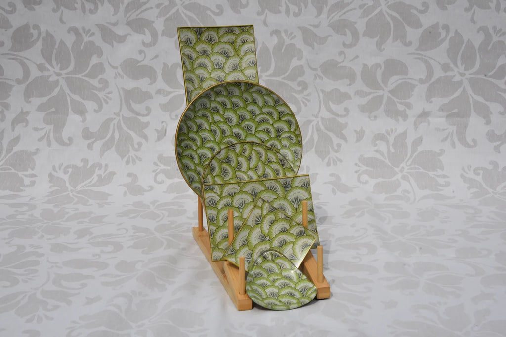 Diseño "Abanicos Verdes"