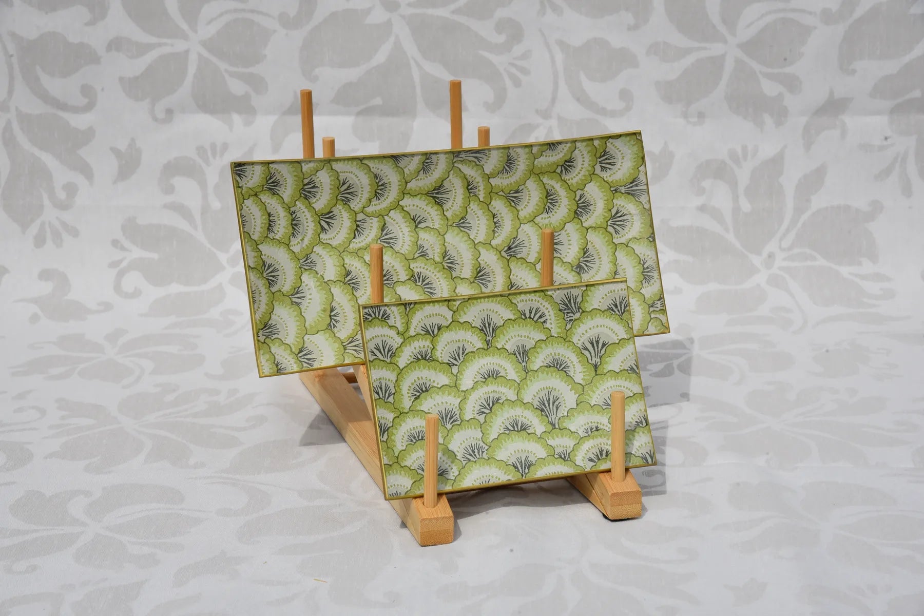 Diseño "Abanicos Verdes"