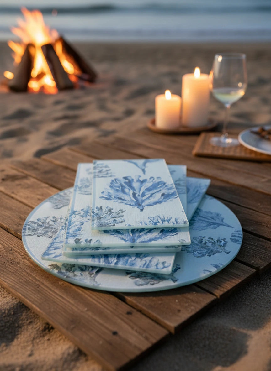 Diseño "Algas azules"