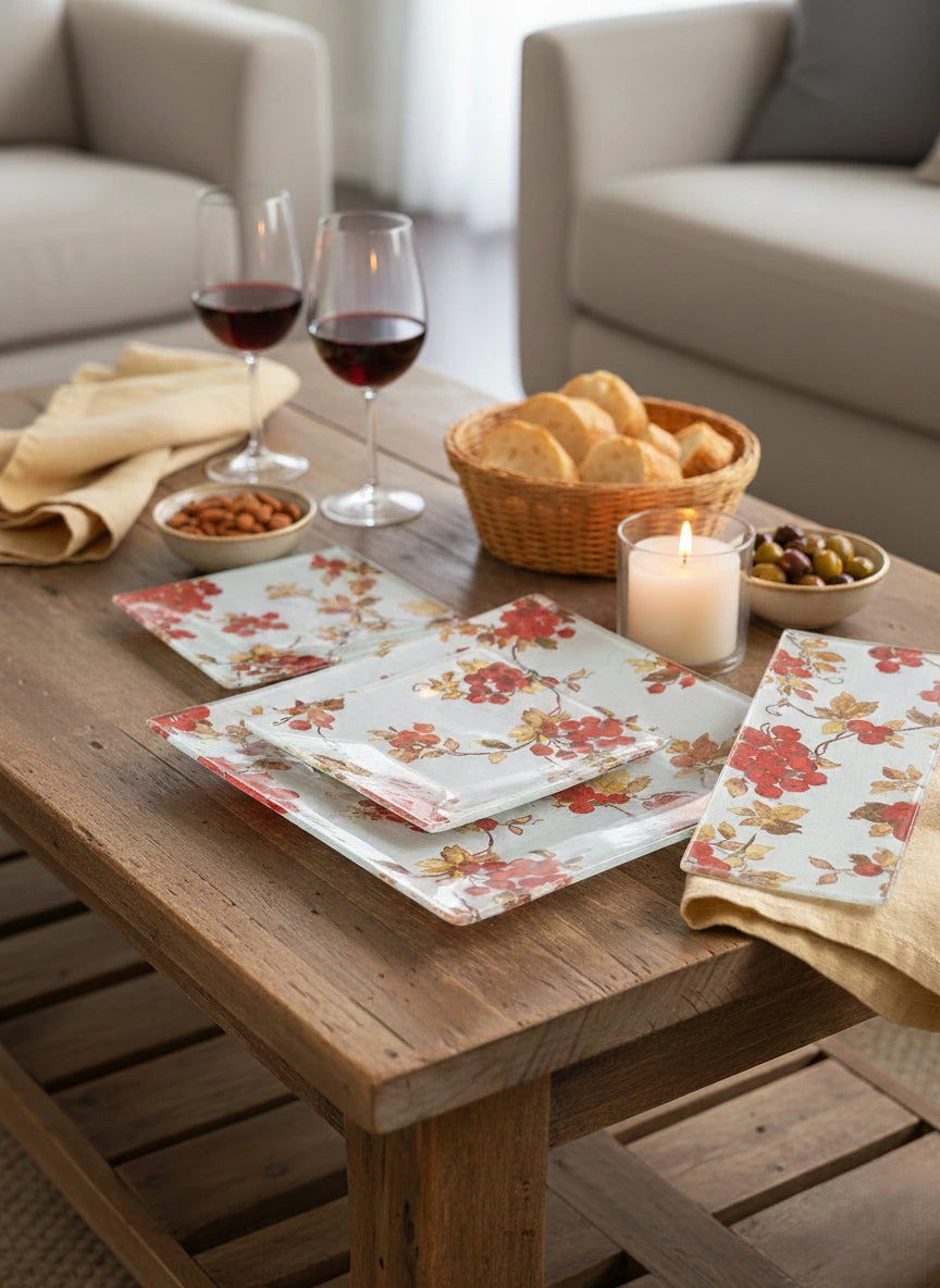 Diseño "Red and gold"