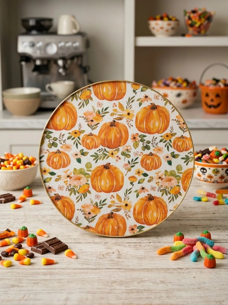 Diseño "Calabazas naranjas"