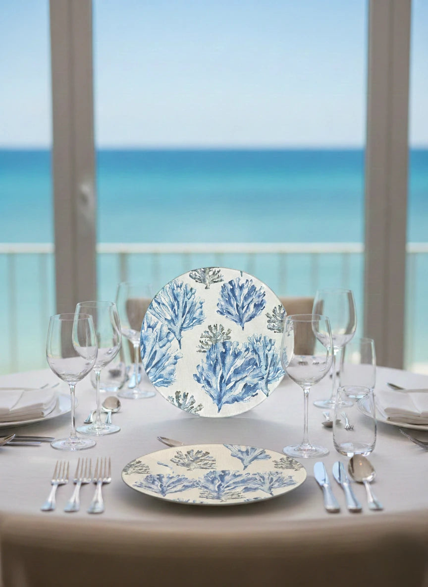 Diseño "Algas azules"