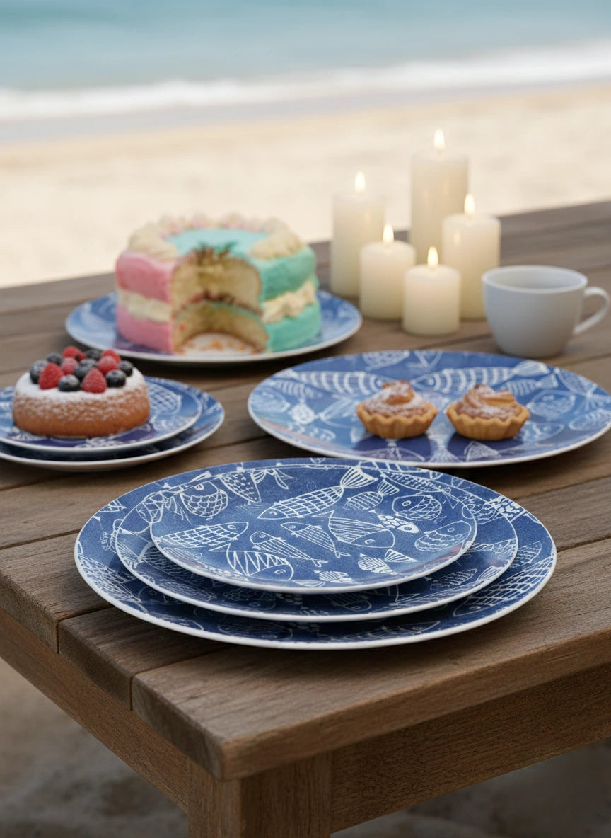 Diseño "Peces azules"