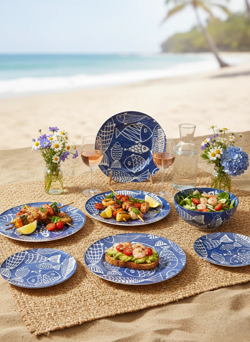 Diseño "Peces azules"