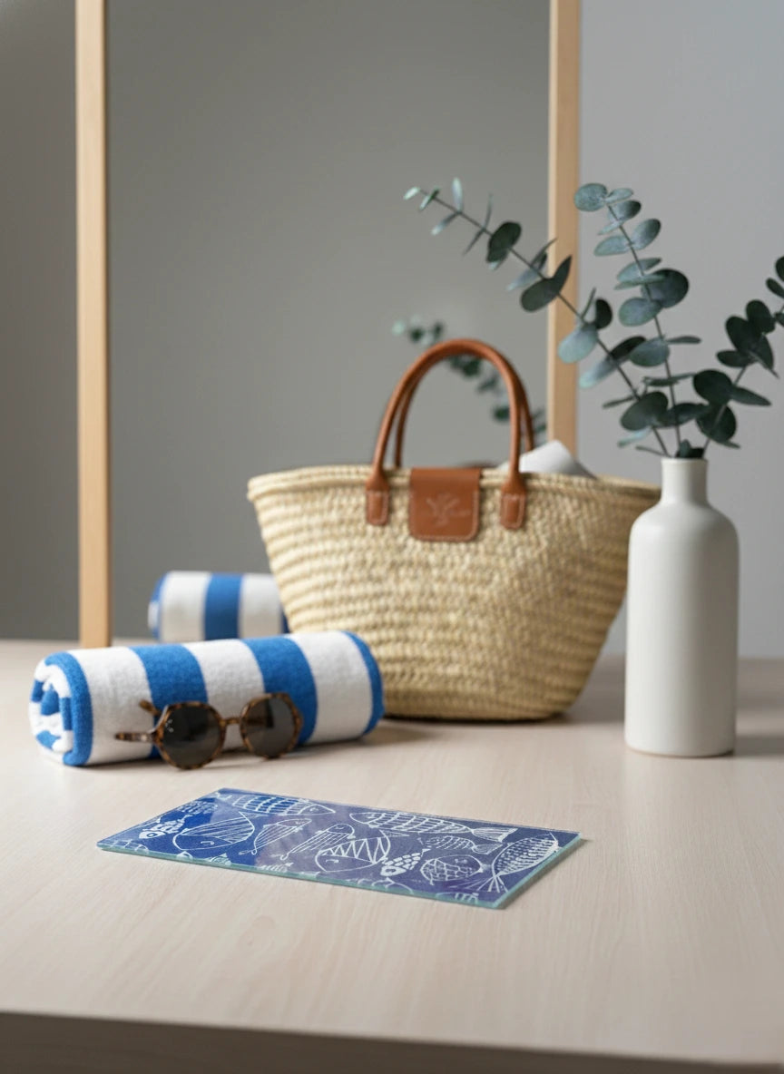 Diseño "Peces azules"