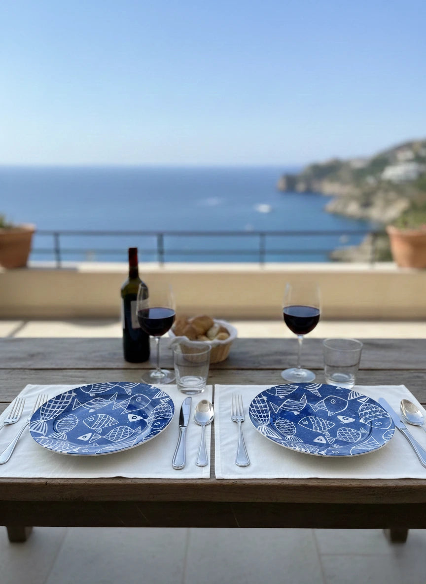 Diseño "Peces azules"