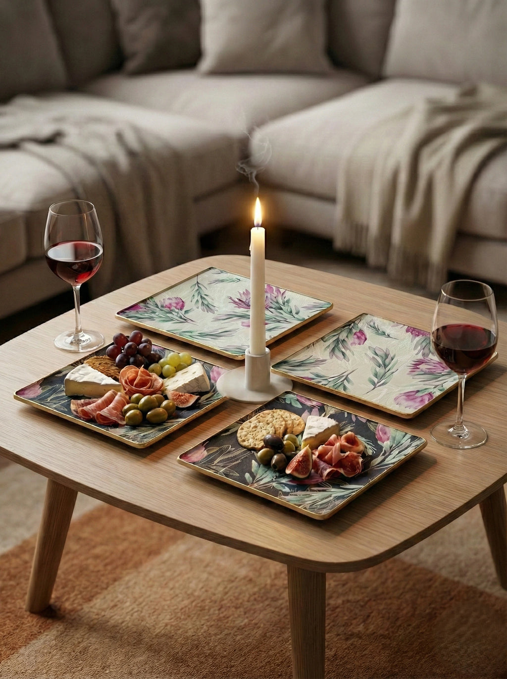 Diseño "Flores de Cristal"